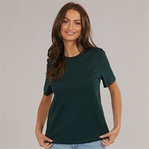 Vero Moda Dames Paulina T-shirt met korte mouwen Pine Grove
