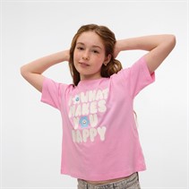 Vero Moda Piger Feel Cropped Boxy T-Shirt Bonbon Do What M- Bonbon