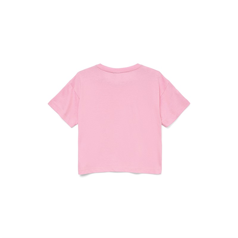 Vero Moda Piger Feel Cropped Boxy T-Shirt Bonbon Do What M- Bonbon
