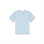 Vero Moda T-shirt Paulina Fille Bleu Cachemire