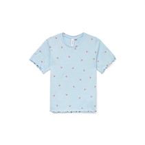 Vero Moda Piger Paulina T-shirt Cashmere Blå