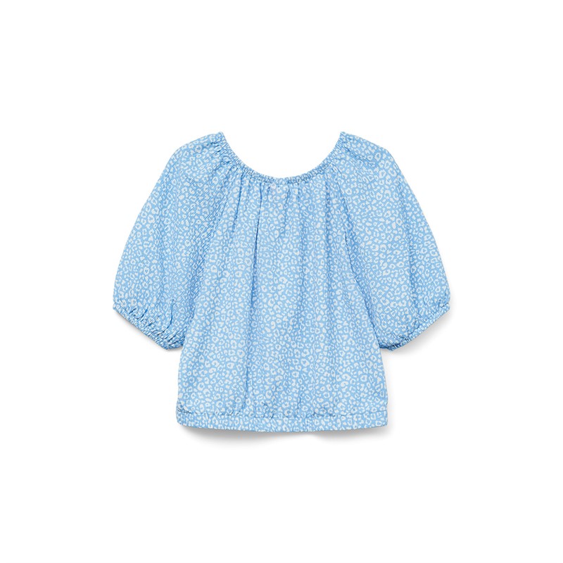 Vero Moda Piger Haya 2/4 Top Airy Blue Leo