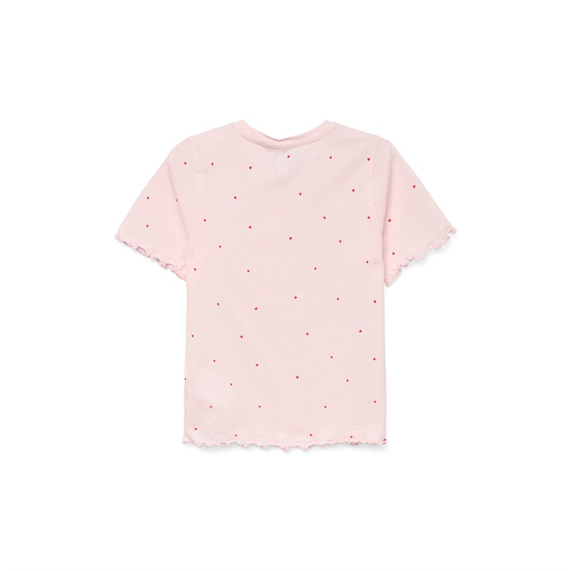 Vero Moda Piger Paulina T-Shirt Pink A Boo Rød