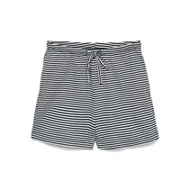 Vero Moda Piger Leila Mini Løse Shorts Navy Blazer Snow White