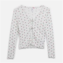 Vero Moda Meisjes Marie Vest Sneeuwwitje Aardbei