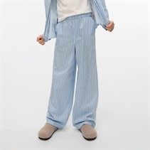 Vero Moda Piger Pinnys Wide Bukser Luftig Blå Ny Pinny