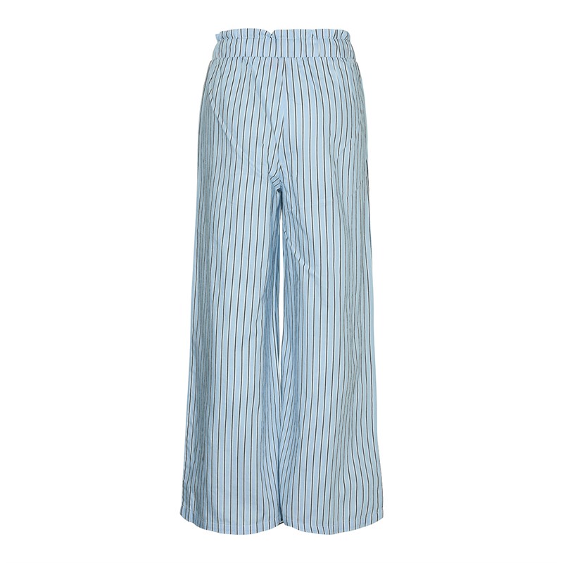 Vero Moda Piger Pinnys Wide Bukser Luftig Blå Ny Pinny