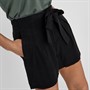Vero Moda Womens Mia High Rise Loose Summer Shorts Black