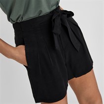 Vero Moda Womens Mia High Rise Loose Summer Shorts Black
