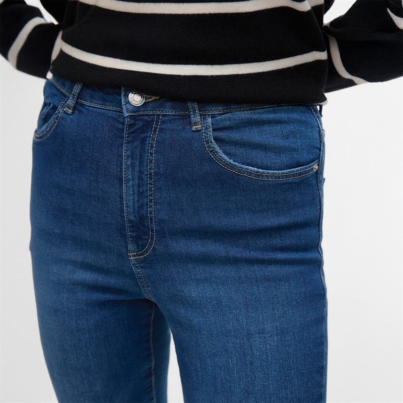 Vero Moda Womens Sof High Rise Skinny Jeans Medium Blue Denim