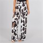 Vero Moda Womens Kendal Straight Print Trousers Birch Leo AOP