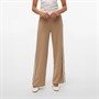 Vero Moda Dame Berlin Bred Panel Bukser Sølv Mink Panel