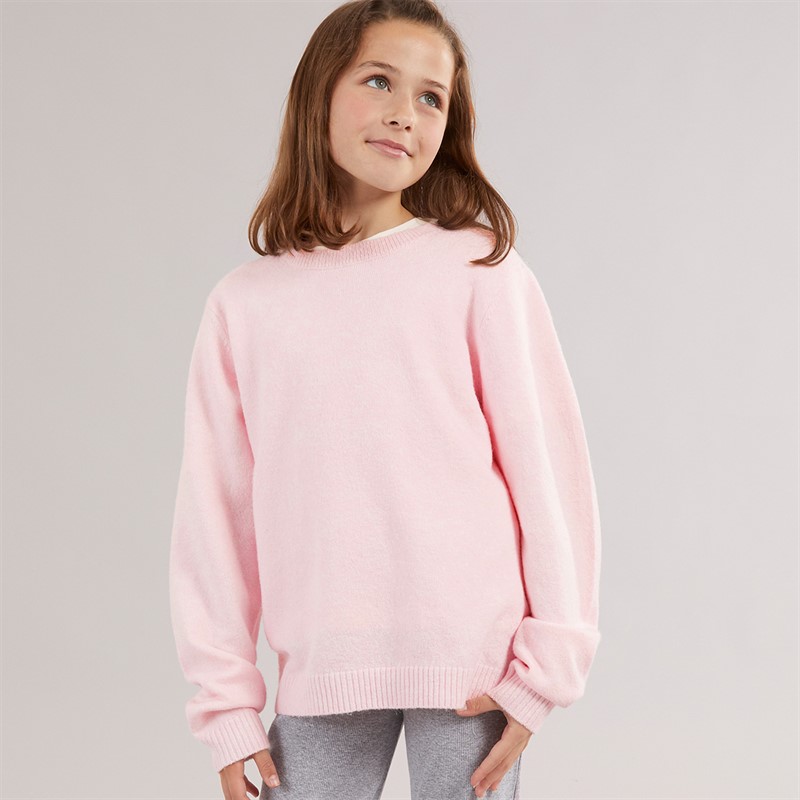 Vero Moda Mädchen Doffy Bluse D-12 Pink-A-Boo/Melange D-12 Pink-A-Boo_Melange