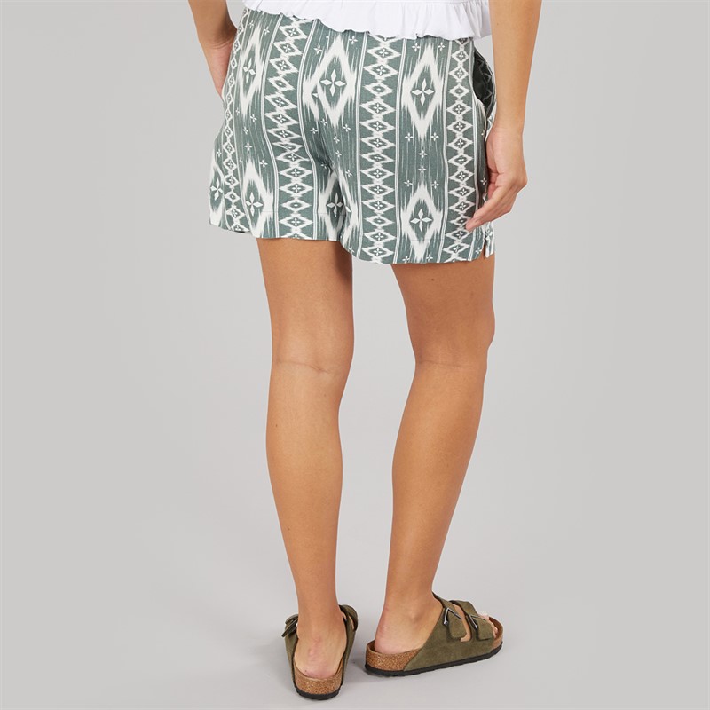 Vero Moda Womens Milo Paperbag Shorts Laurel Wreath