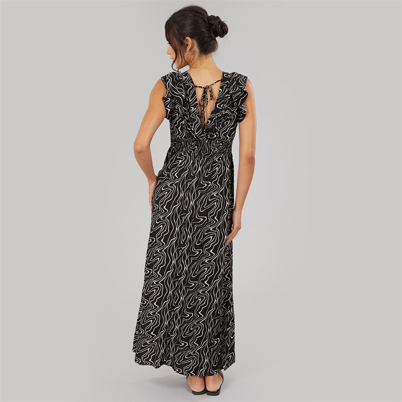 Vero Moda Womens Easy Joy Maxi Dress Black