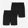 Vero Moda Womens Maxi Two Pack Biker Shorts Black