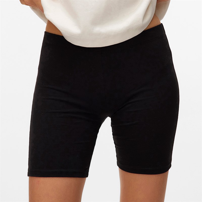 Vero Moda Womens Maxi Two Pack Biker Shorts Black