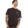 Vans Mens Left Chest Logo Plus T-Shirt Black/White