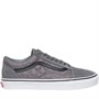Vans Mens Old Skool Trainers Pewter/White