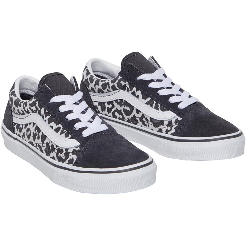 Buy Vans Kids Girls Old Skool Trainers Asphalt