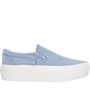Vans Womens Classic Slip-On Stacked Trainers Ashley Blue
