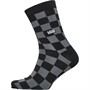 Vans Mens Classic Print 3/4 Crew Socks Black/Charcoal
