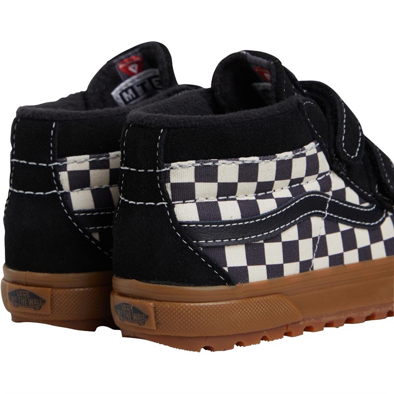 Vans Infant Sk8-Mid Reissue V MTE-1 Trainers Black/Marshmallow