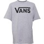 Vans Kids Classic Logo T-Shirt Athletic Heather/Black