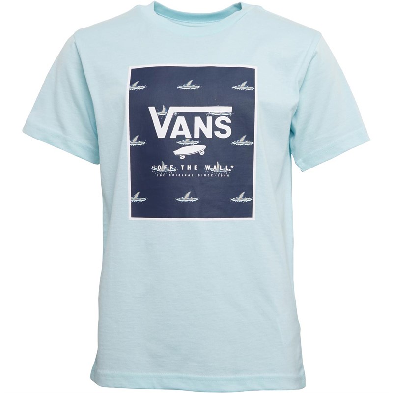 Vans t shirt on sale kids Blue