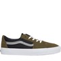 Vans Sk8-Low Two-Tone Trainers Olive/Black