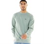 Vans Mens Left Chest Hit Long Sleeve T-Shirt Chinois Green/Black