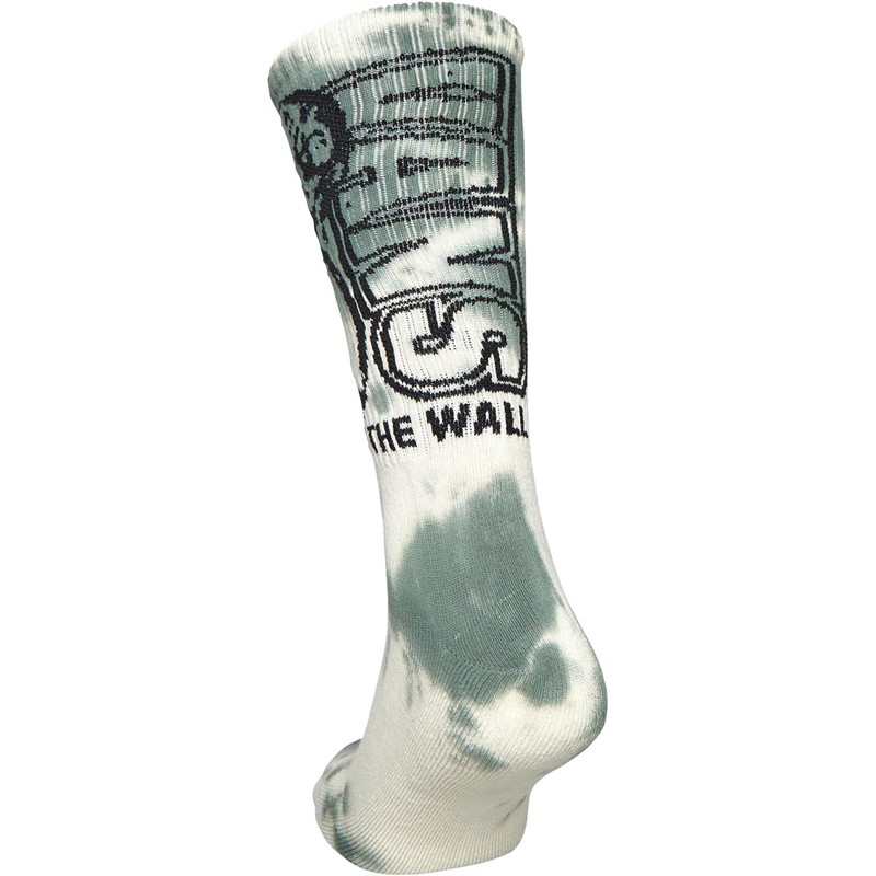 Vans Mens OTW Tie Dye Crew Socks Chinois Green