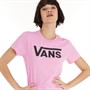 Vans Womens Flying V Crew T-Shirt Cyclamen
