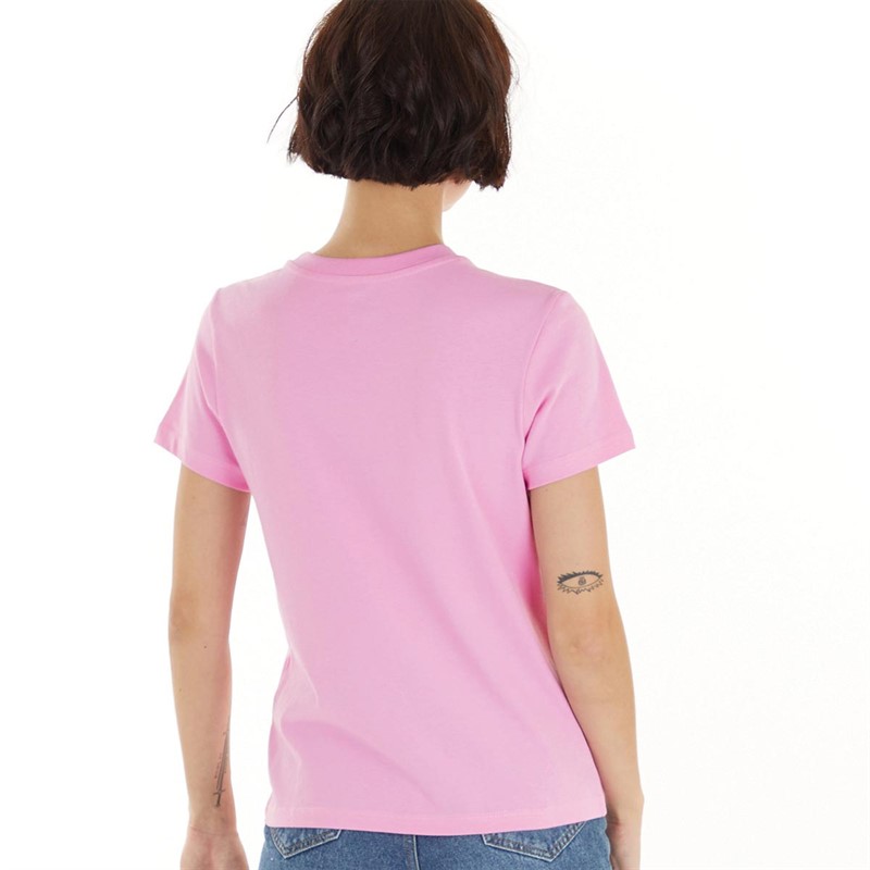 Vans Womens Flying V Crew T-Shirt Cyclamen