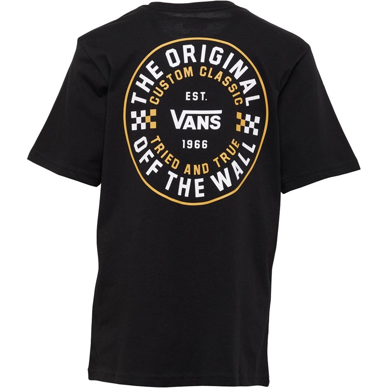 Vans Kids Custom Classic T-Shirt Black