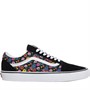 Vans Womens Old Skool Floral Trainers Black/White