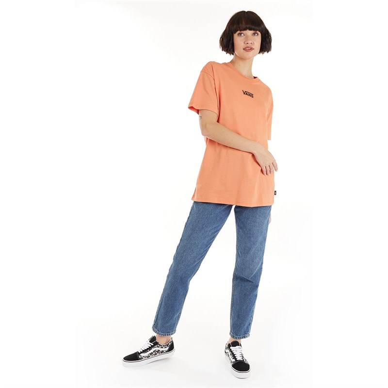 Vans Womens Flying V Oversized T-Shirt Sun Baked