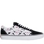 Vans Old Skool Hibiscus Check Checkerboard Trainers Black