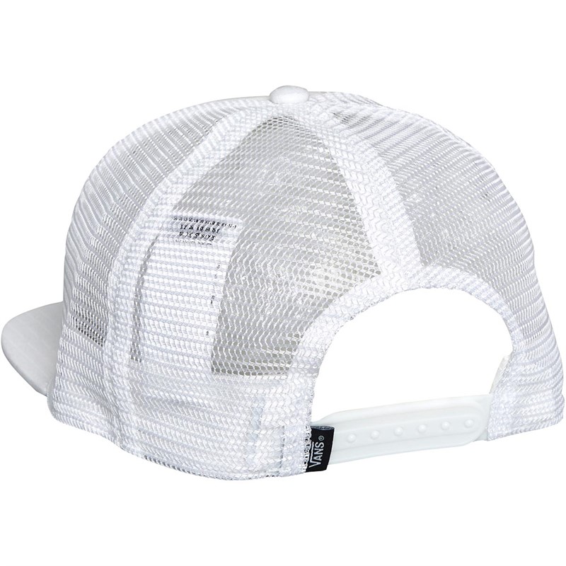 Vans Mens DNA Unstructured Trucker Cap White