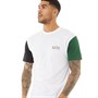 Vans Mens Colorblock Varsity T-Shirt White