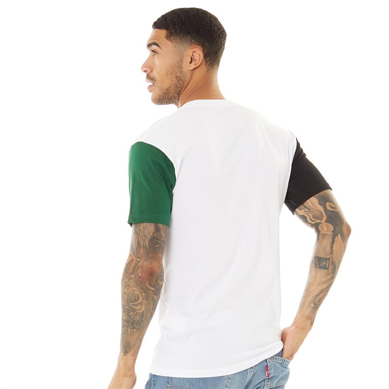 Vans Mens Colorblock Varsity T-Shirt White