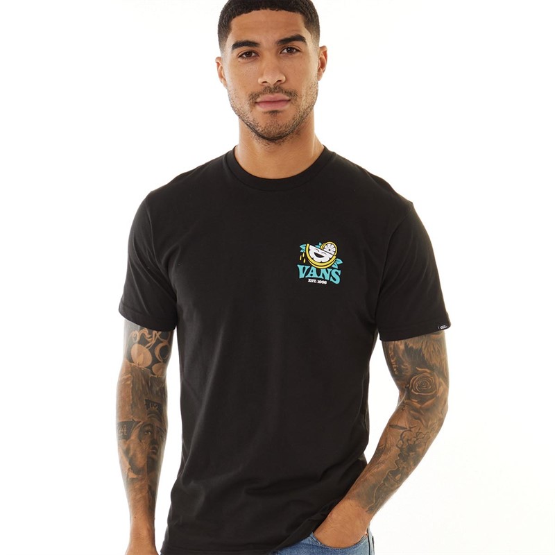 Buy Vans Mens Easy Peasy T Shirt Black 8671