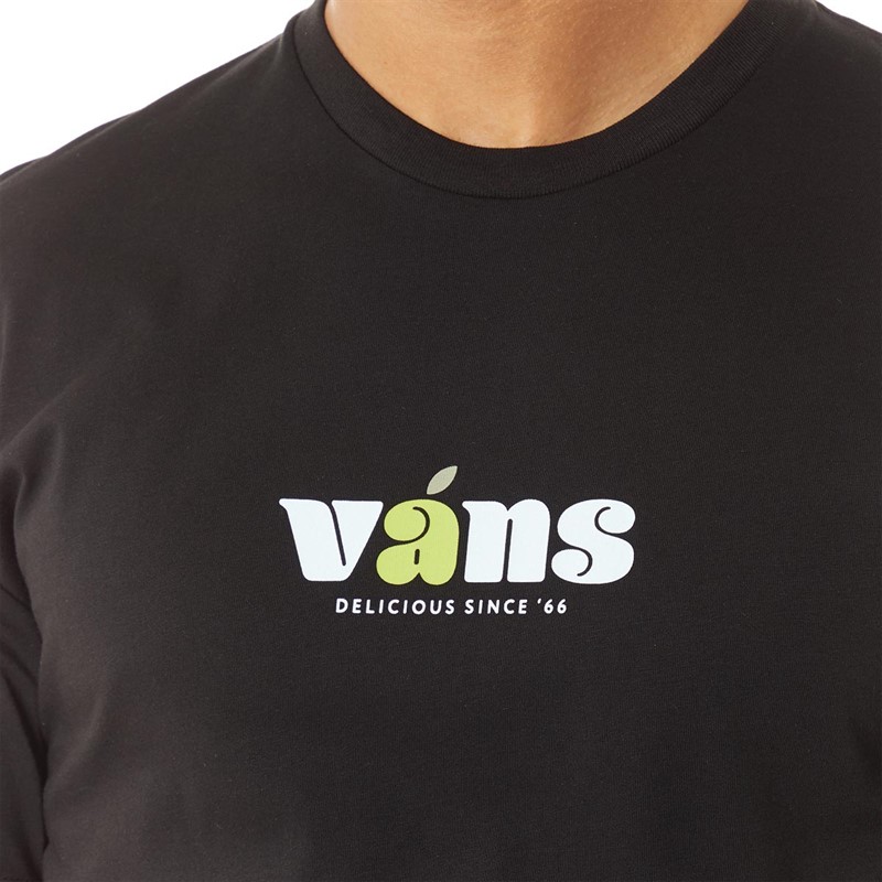 Vans Mens Delicious Vans T-Shirt Black