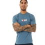 Vans Mens Decilious Vans T-Shirt Vans Teal