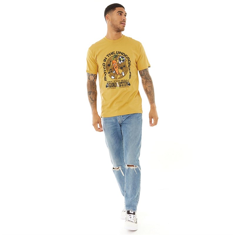 Vans Mens Rooted Sound T-Shirt Narcissus