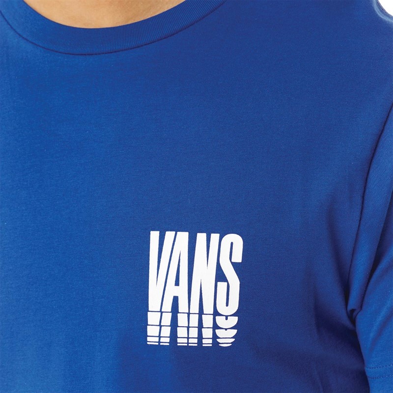 Buy Vans Mens Vans Reflect T Shirt True Blue