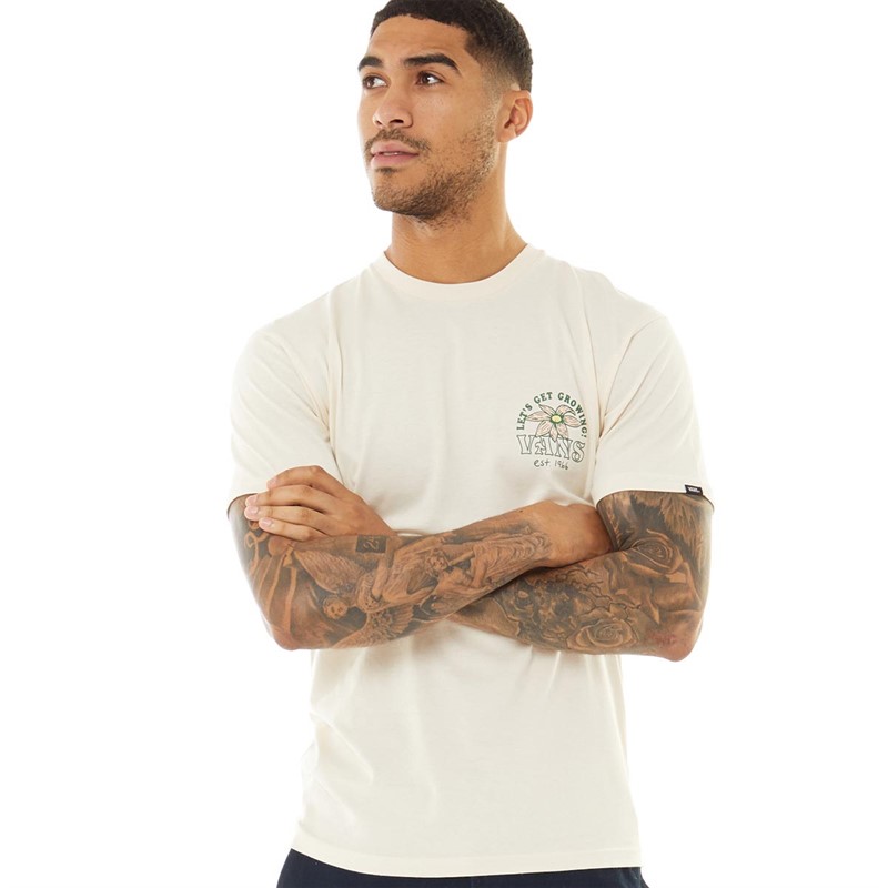 Vans Mens Growth Garden T-Shirt Natural