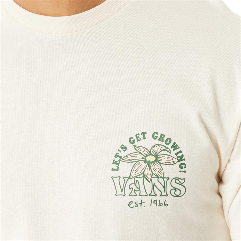 Vans Mens Growth Garden T-Shirt Natural