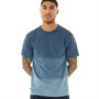 Vans Mens Off The Wall Dip Dye T-Shirt Vans Teal