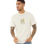 Vans Mens Snail Trip T-Shirt Antique White